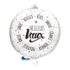Ballon 48CM Meilleurs Voeux Foil