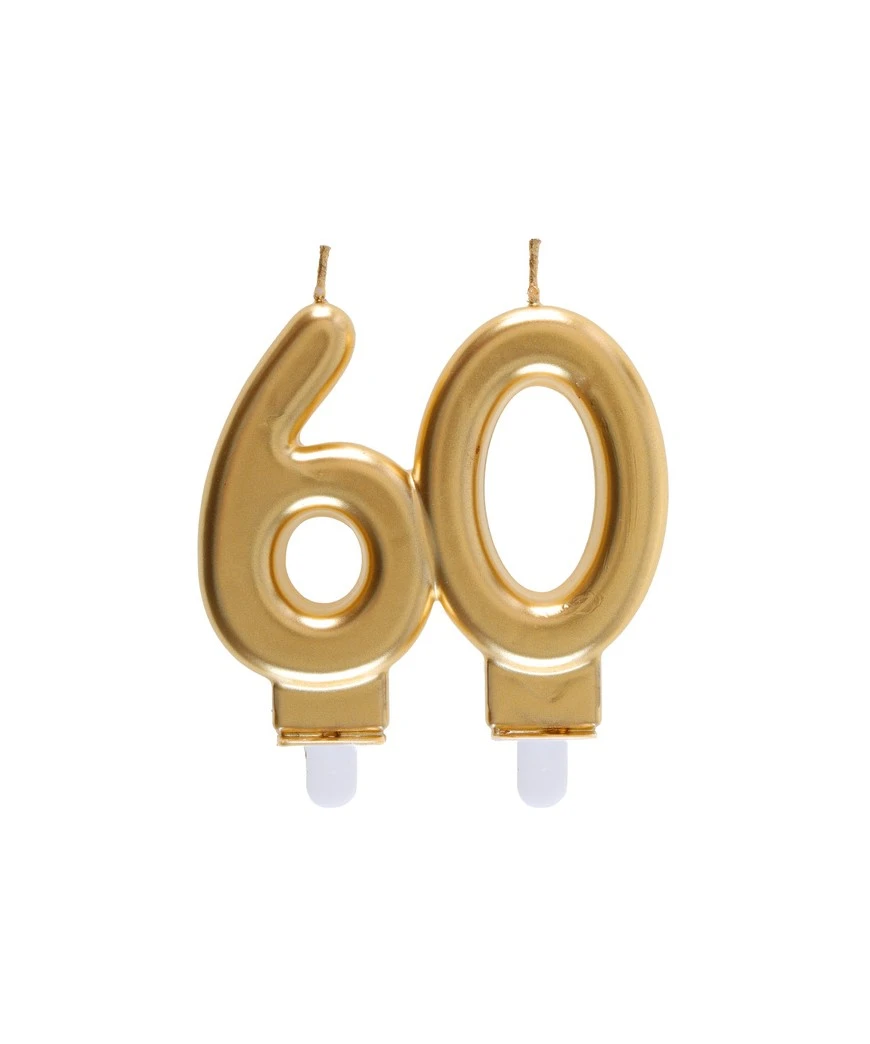 BOUGIE 60 OR 9X7.5CM 1 BOUGIE 60 OR 9X7.5CM