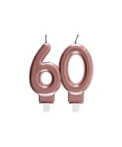 BOUGIE 60 ROSE_GOLD 9X7.5CM