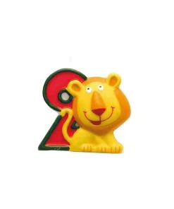 Bougie Chiffre 2 Safari