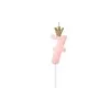 Bougie Rose Chiffre 7
