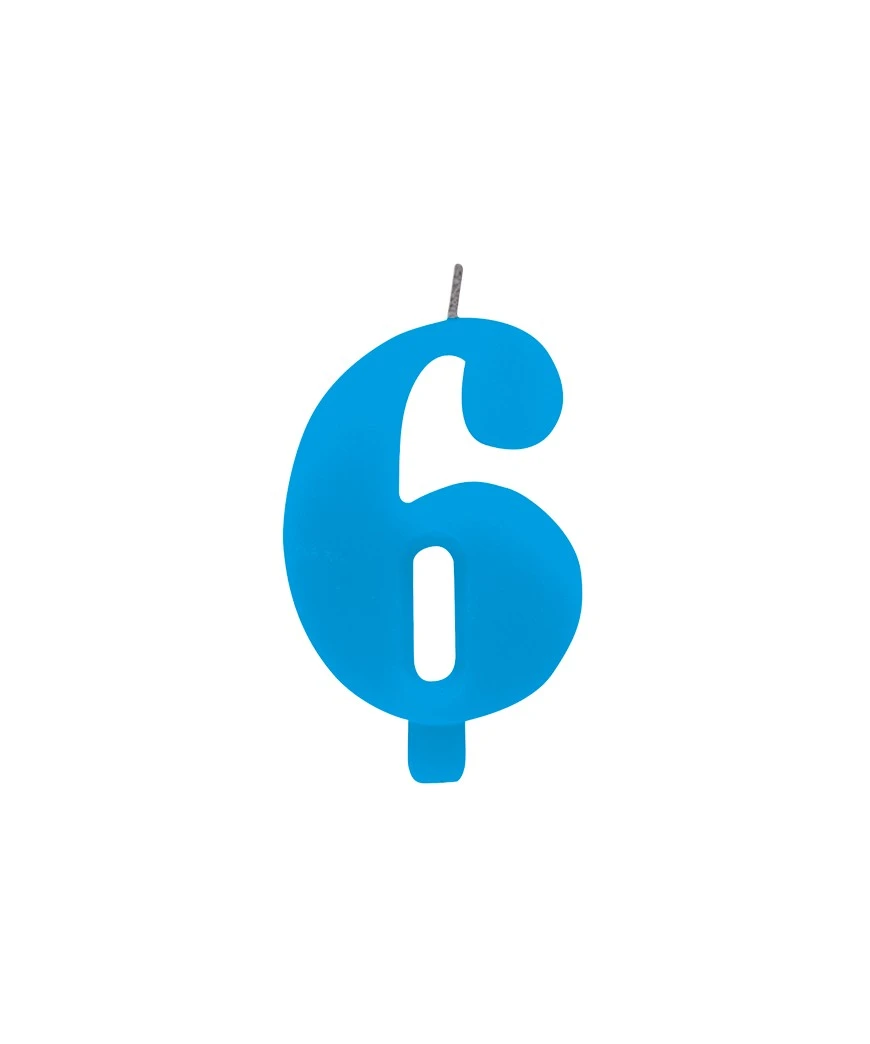 Bougies Bleu 9.5 CM 1 Bougies Bleu 9.5 CM