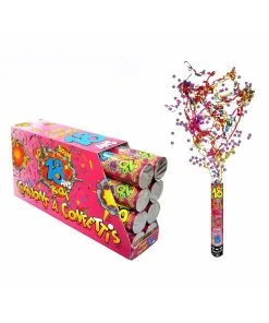 CANON A CONFETTIS 18 ANS