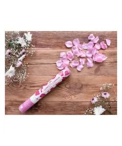 Canon Confettis Pétales Roses -Fournitures De Fête Soldes canon confettis petale 3