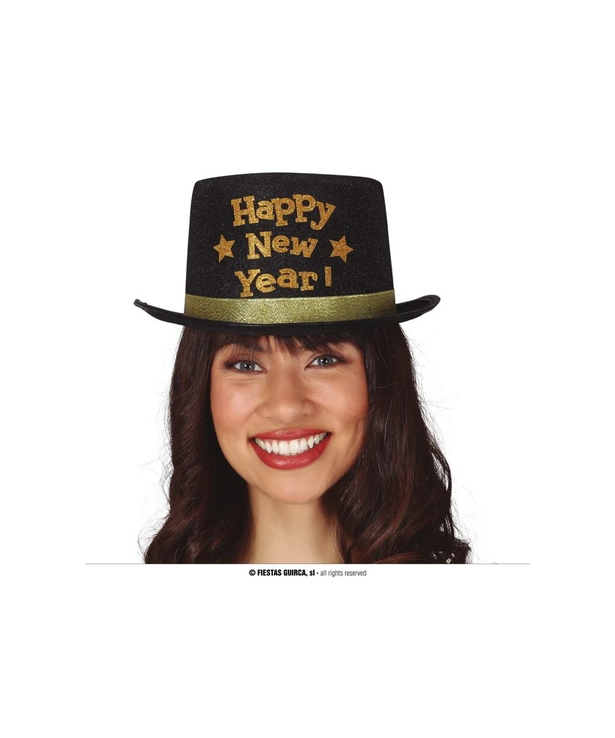 Chapeau Haut De Forme Happy New Year 1 Chapeau Haut De Forme Happy New Year
