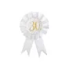 COCARDE DES ÂGES MÉTAL OR 30 ANS DIAM 8 CM