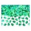 CONFETTIS METTALLIQUES FEUILLES VERTES VERT 15GR