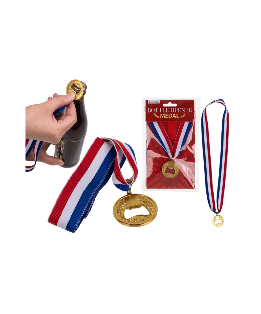 Decapsuleur Médaille 4.5CM Avec Ruban 1 Decapsuleur Médaille 4.5CM Avec Ruban