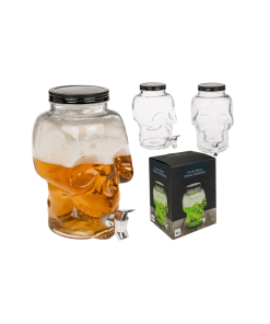 Distri Boisson Tête De Mort 4L 22X18X28CM