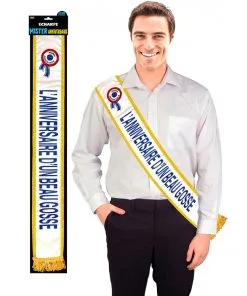 ECHARPE L'ANNIVERSAIRE D'UN BG