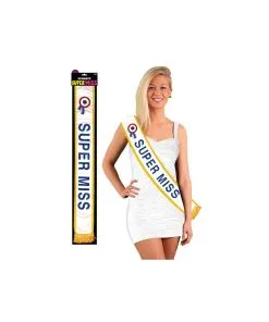 ECHARPE SUPER MISS BLUE