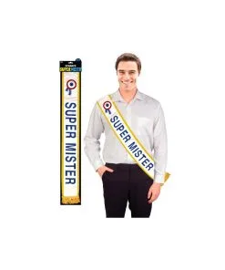 ECHARPE SUPER MISTER BLEUE