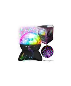 Enceinte De Fête Bluetooth (COULEURS CHANGEANTES - 3X1W)