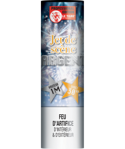 Jet De Scène Argent 1.30 MN (hauteur: 1 Mètre)