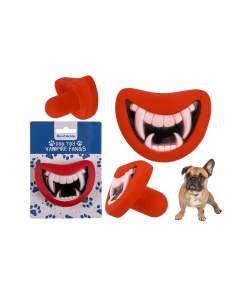 Jeu Pour Chien Dent De Vampire 9X7CM Plastique