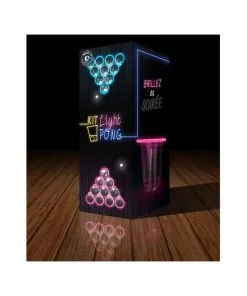 KIT DE BEER PONG LUMINEUX