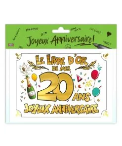 LIVRE D'OR 20 ANS