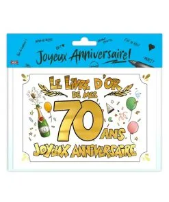 Livre D'Or 70Ans