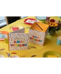 Livre D'or Anniversaire Ballon 24X24CM