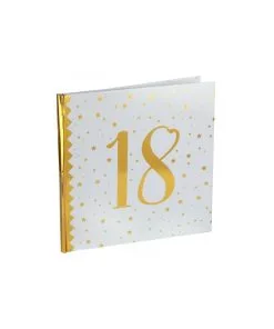 LIVRE D'OR BLANC OR 18 ANS