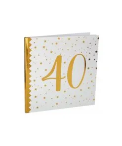 LIVRE D'OR BLANC OR 40 ANS