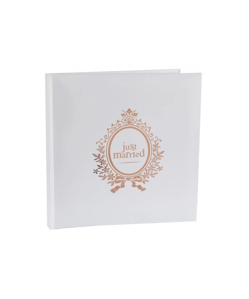 Livre D'Or Just Married Rosegold 24X24CM 1 Livre D'Or Just Married Rosegold 24X24CM