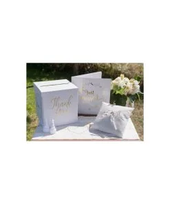 Livre Dor Just Married Or 24CM Metallise 24X24CM