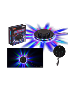 Lumière Led Disco 48Led 3W 13X3.5CM