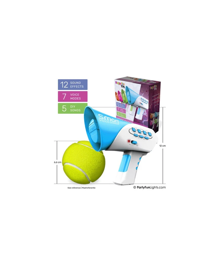 Mégaphone Changement De Voix (7 MODES, 12 EFFETS) 1 Mégaphone Changement De Voix (7 MODES, 12 EFFETS)