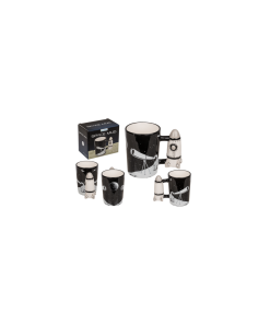 Mug Fusée Espace (14x12 Cm Ceramique)