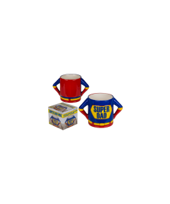 Mug Super Dad 18x11cm Faience