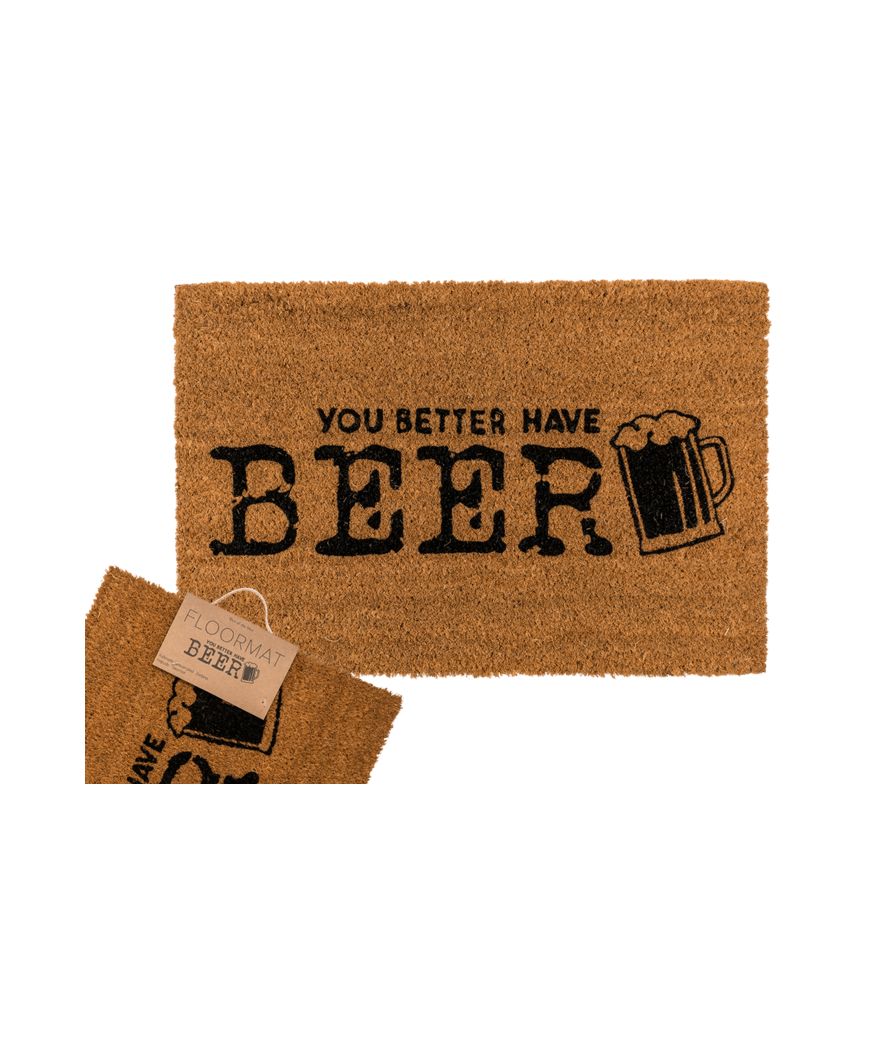 Paillasson Better Have Beer 60X40CM 1 Paillasson Better Have Beer 60X40CM