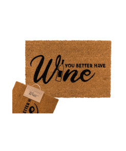 Paillasson Better Have Wine 60X40CM