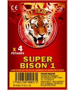 Petards Le Tigre Super Bison 1