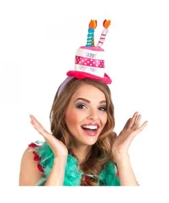 SERRE TETE CHAPEAU HAPPY BIRTHDAY