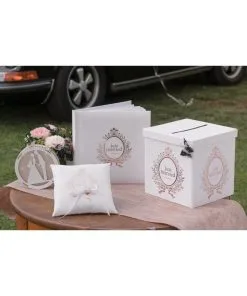 Urne Just Married Rosegold 20X20X20CM