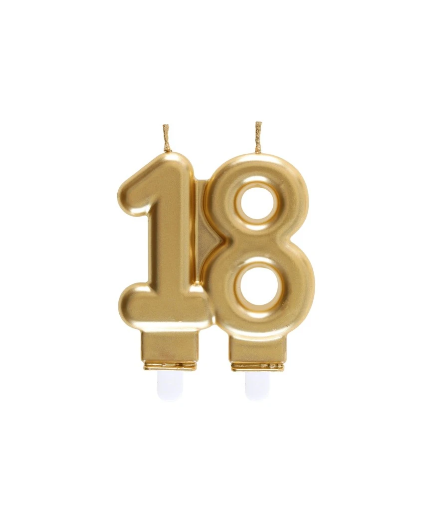 Fournitures De Fête Soldes -Fournitures De Fête Soldes bougie 18 or